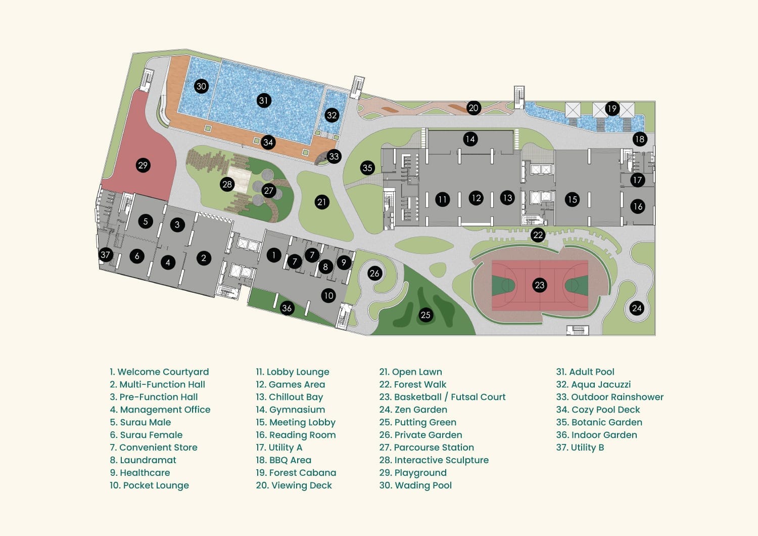 Facilities Plan - Forest Hill Residence